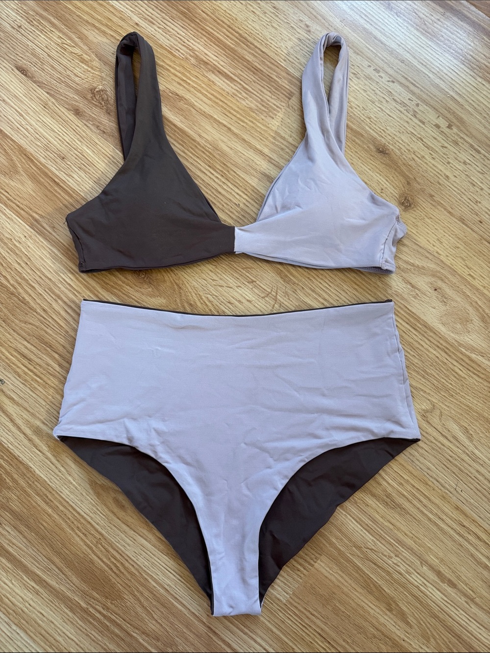 L*Space Two-Tone Reversible Bikini Set ✨ size L - Picture 2 of 8